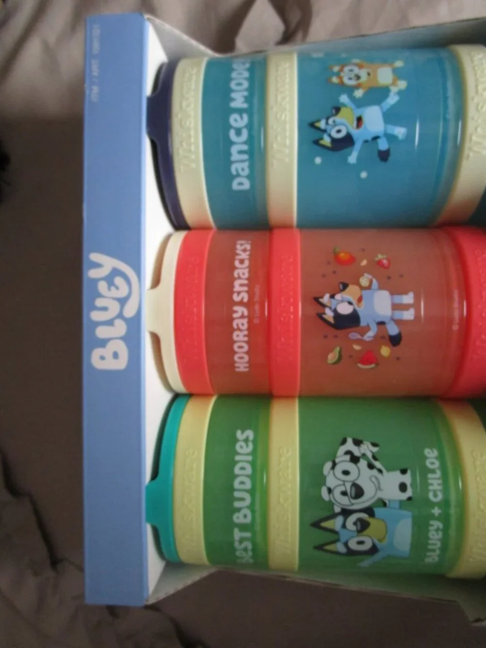 NWT Bluey Snack Stacks